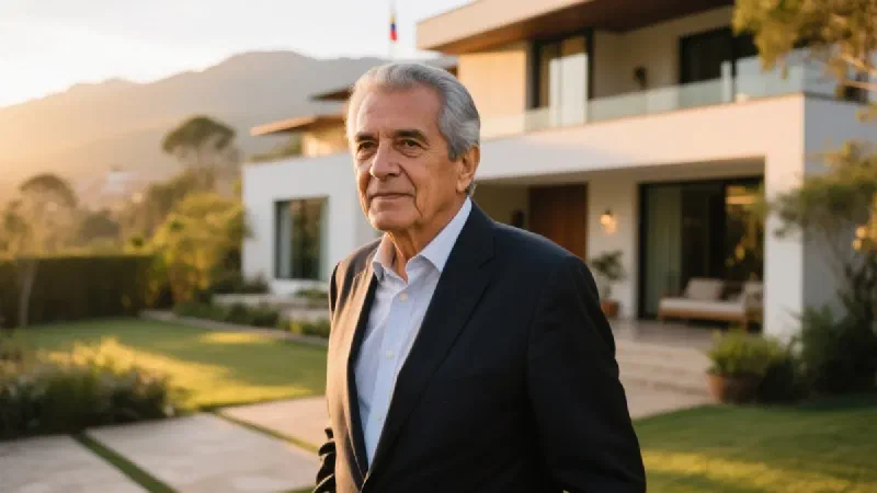 ¿Dónde vive Álvaro Uribe?