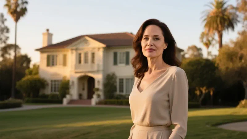 ¿Dónde vive Angelina Jolie?