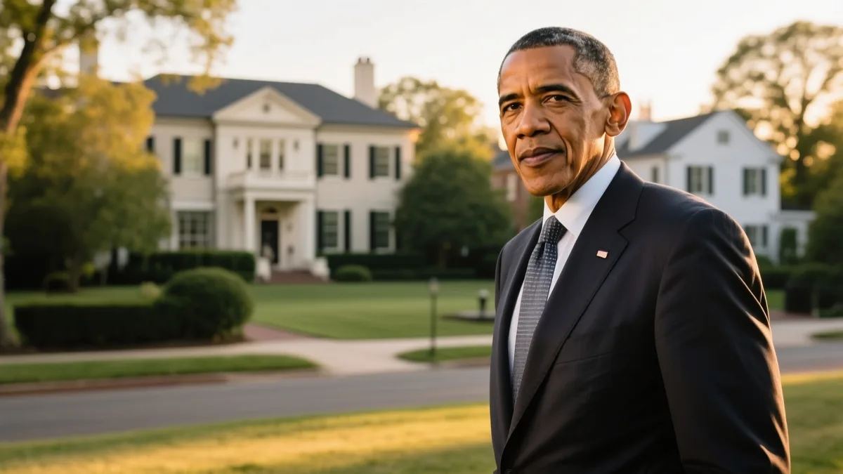 ¿Dónde vive Barack Obama?