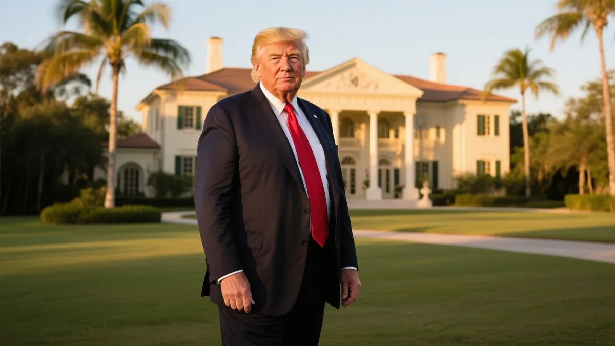 ¿Dónde vive Donald Trump?