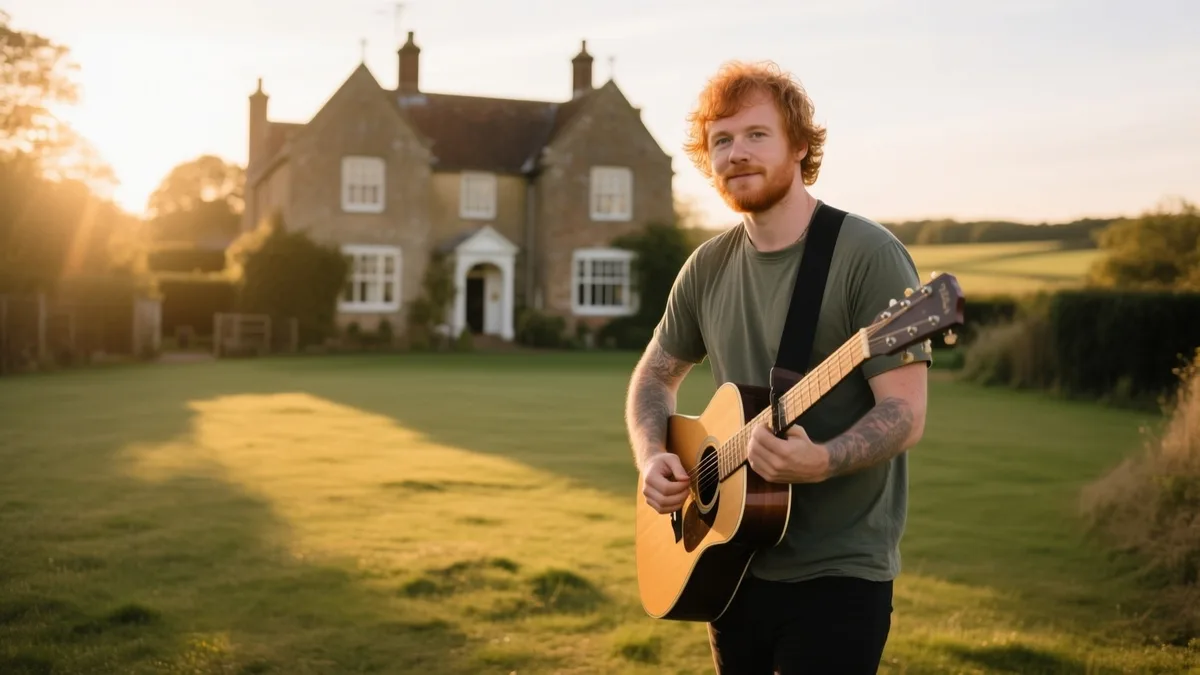 ¿Dónde vive Ed Sheeran?