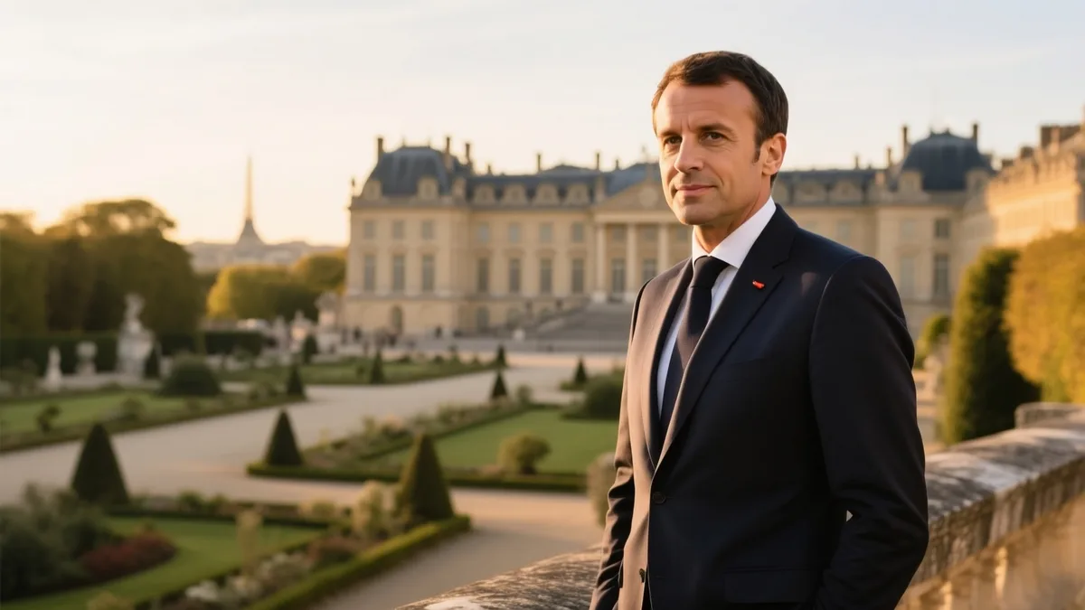 ¿Dónde vive Emmanuel Macron?