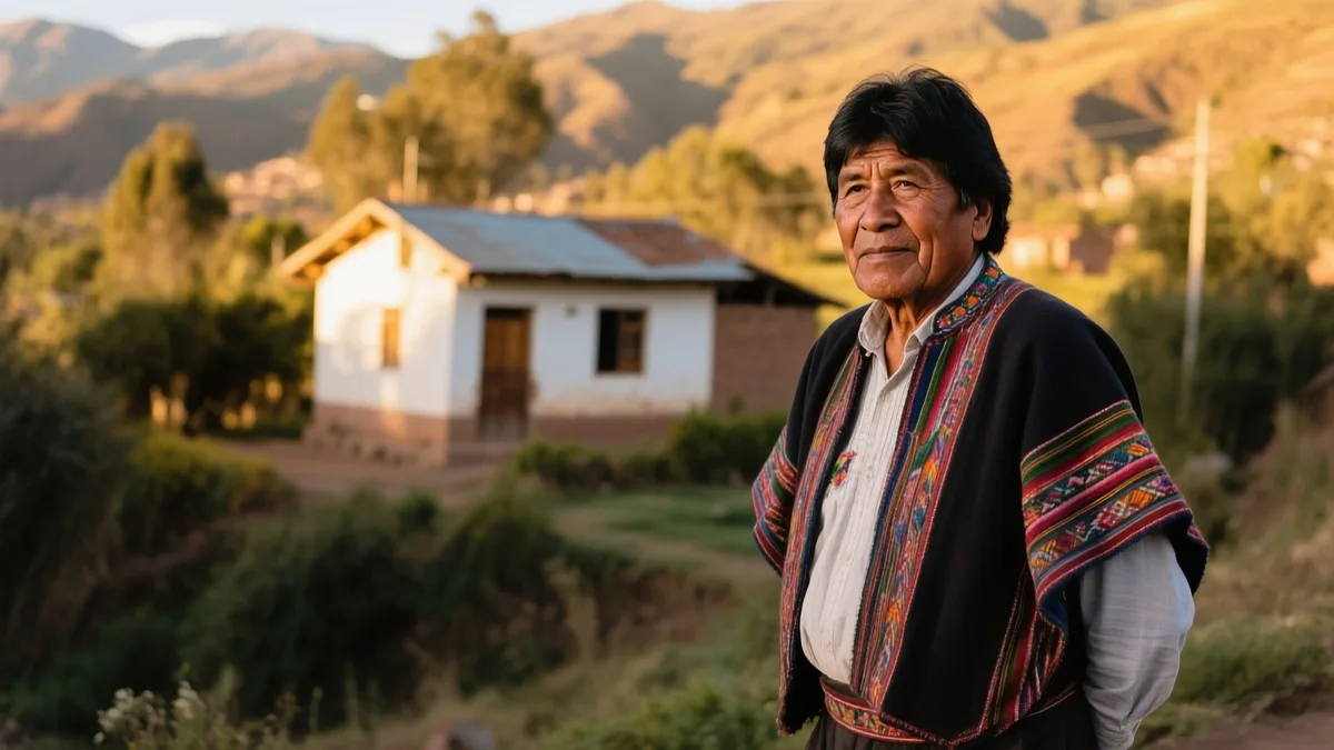 ¿Dónde vive Evo Morales?