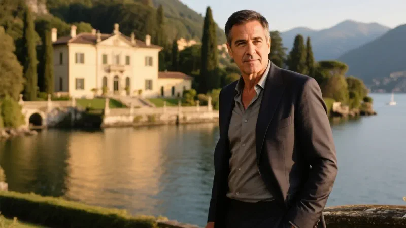 ¿Dónde vive George Clooney?