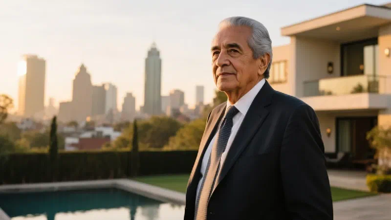 ¿Dónde vive Germán Larrea?