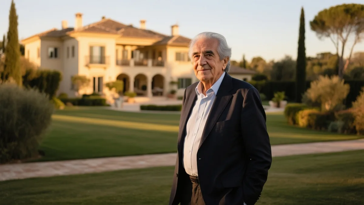 ¿Dónde vive Juan Abelló?