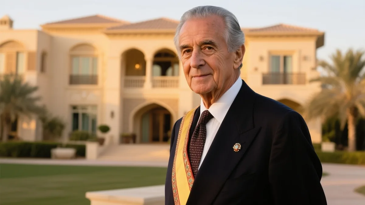 ¿Dónde vive Juan Carlos I?