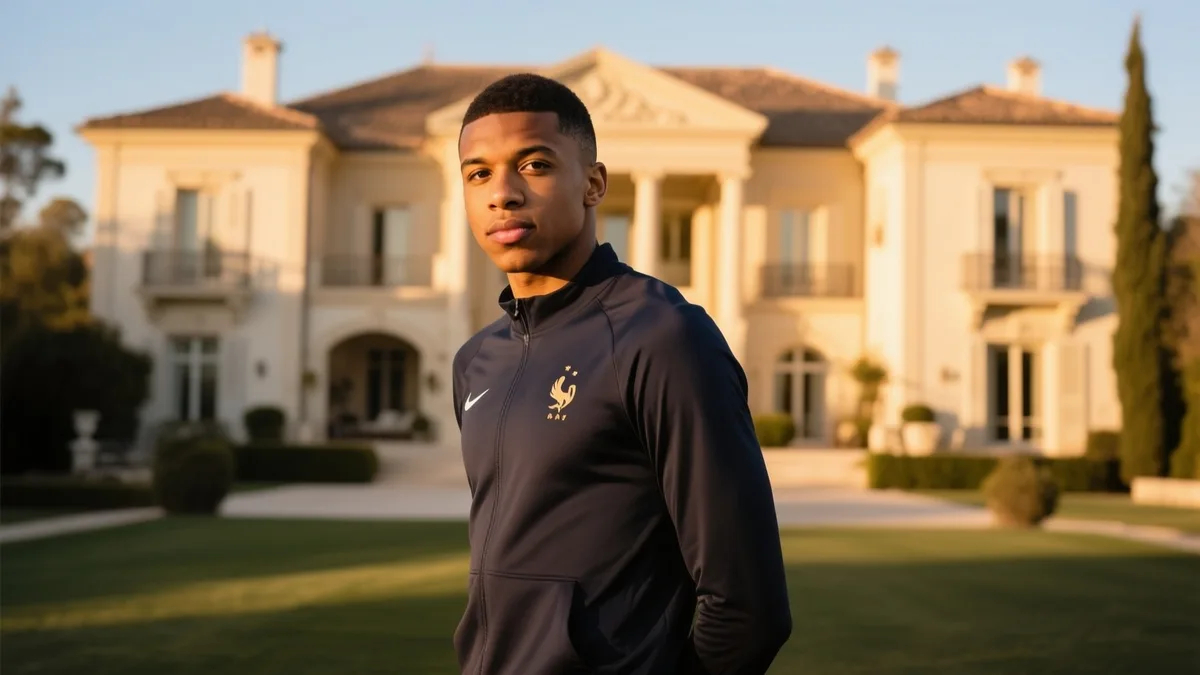 ¿Dónde vive Mbappé?