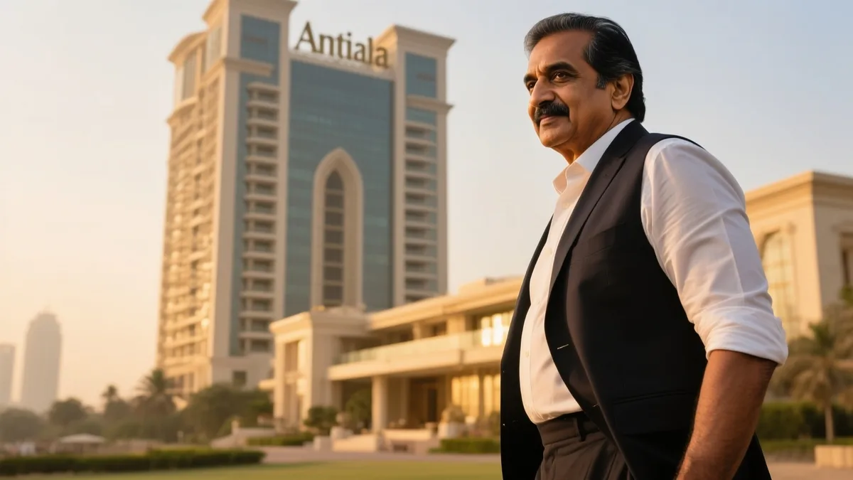 ¿Dónde vive Mukesh Ambani?