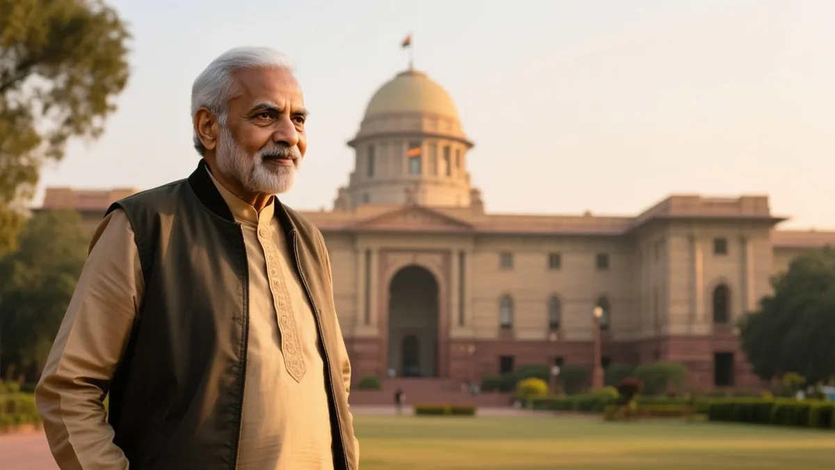 ¿Dónde vive Narendra Modi?