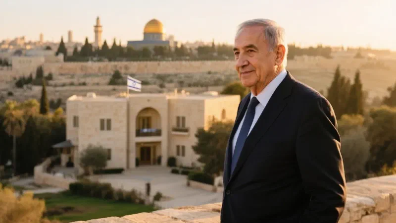 Ilustración de Benjamin Netanyahu