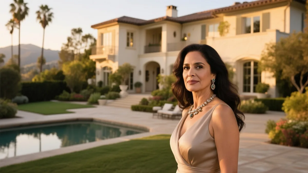 ¿Dónde vive Salma Hayek?