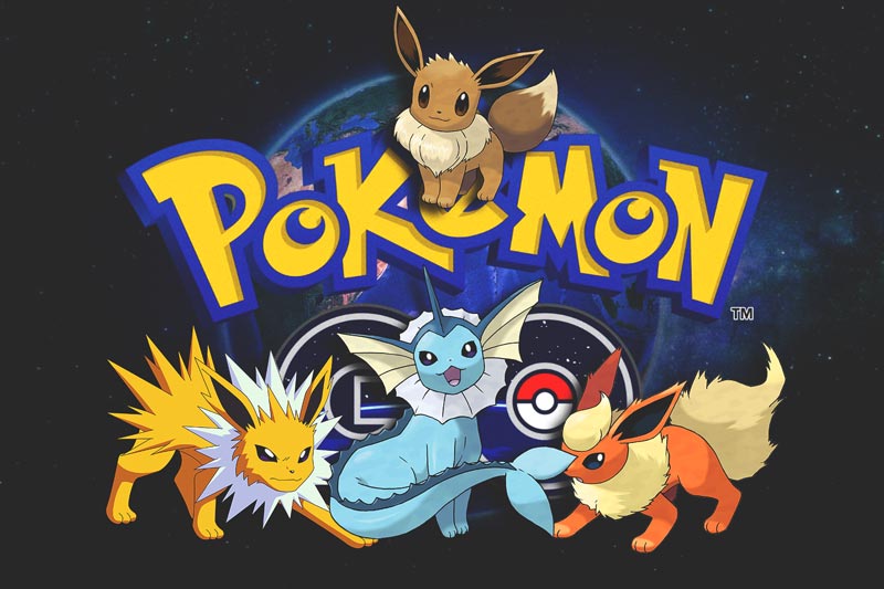 Conseguir a Eevee, vaporeon, flareon y jolteon en Pokémon GO?