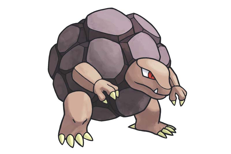 golem Mejor Pokémon tipo roca: GOLEM
