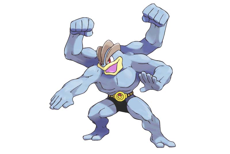 machamp Mejor Pokémon tipo luchador: MACHAMP