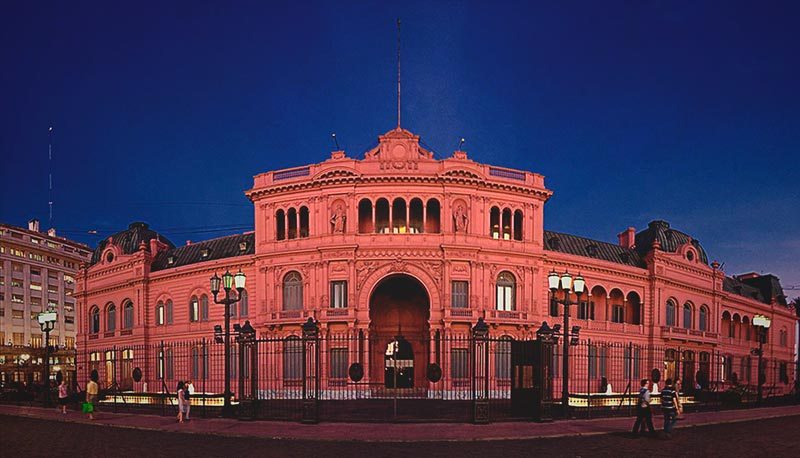 ¿Donde vive el presidente de Argentina?
