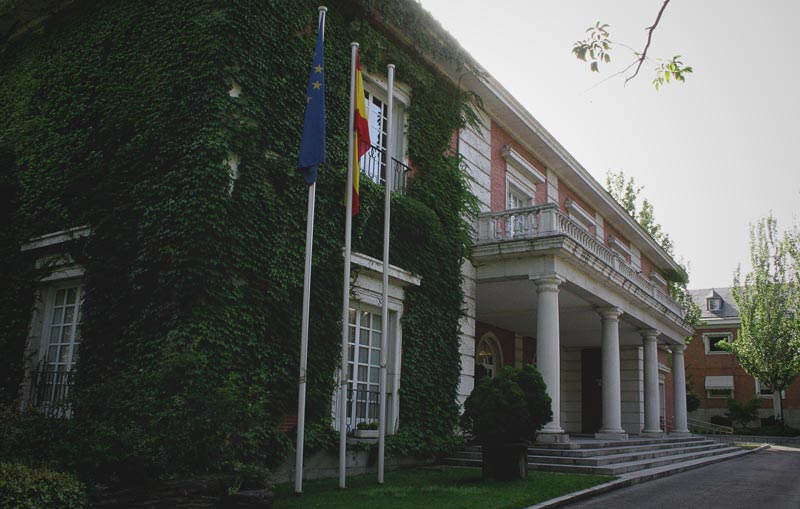 ¿Donde vive el presidente de España?