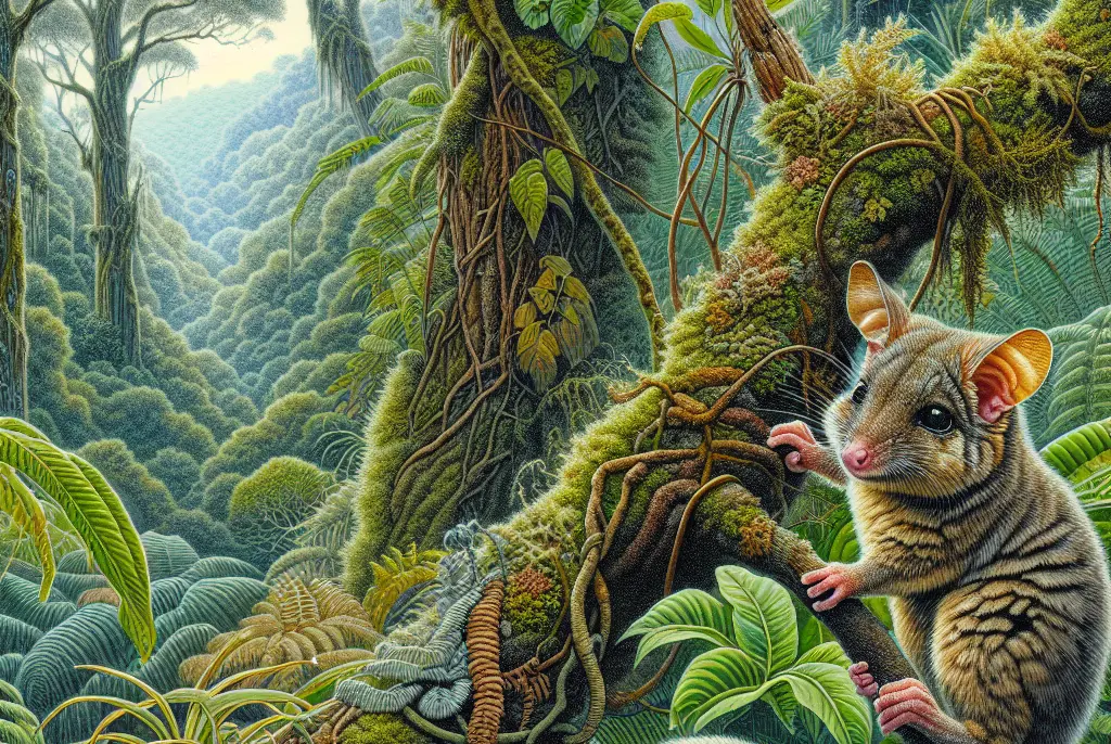 ¿Dónde vive el monito del monte? ¿Dónde vive el monito del monte?