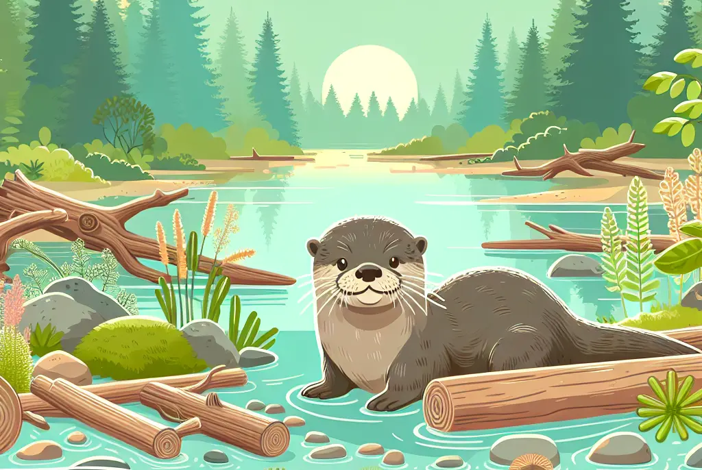 ¿Dónde vive la nutria de río?