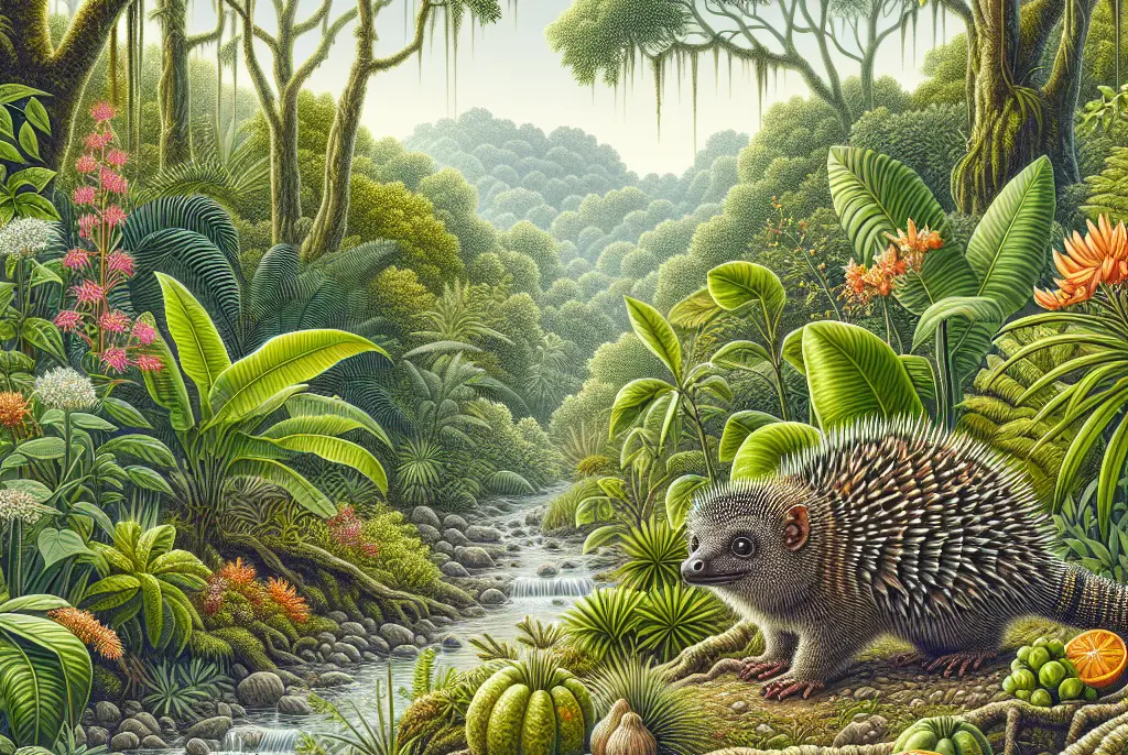 ¿Dónde vive el tenrec? ¿Dónde vive el tenrec?