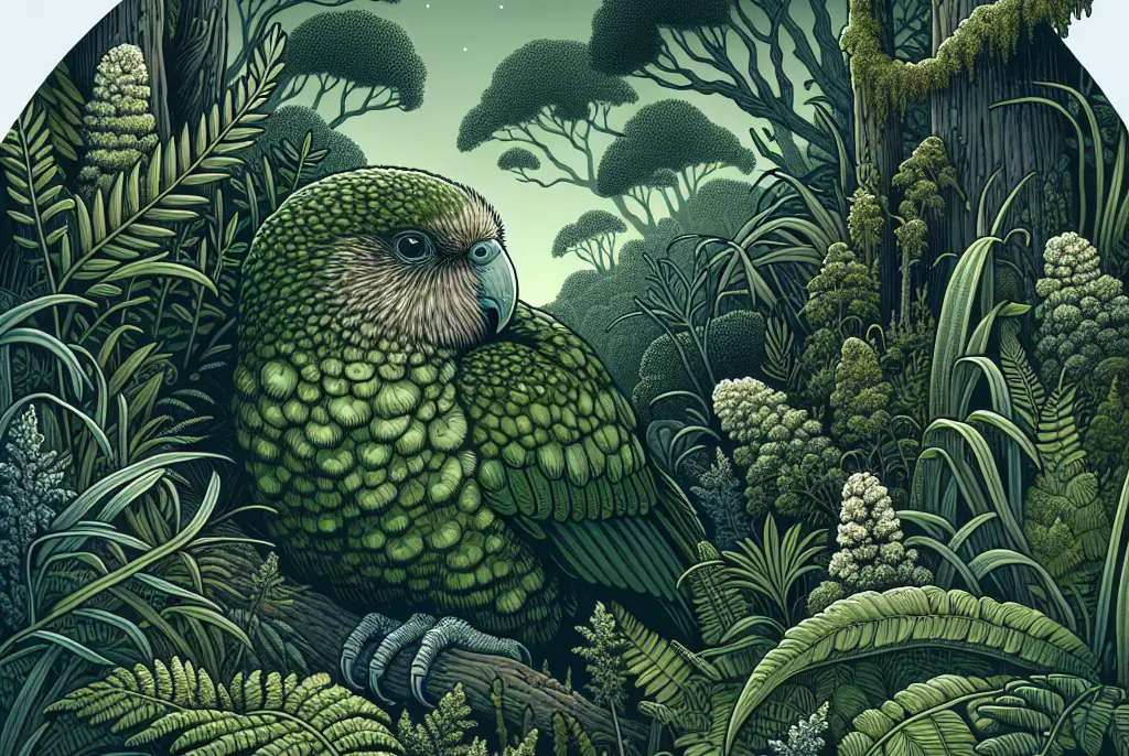 ¿Dónde vive el kakapú? ¿Dónde vive el kakapú?
