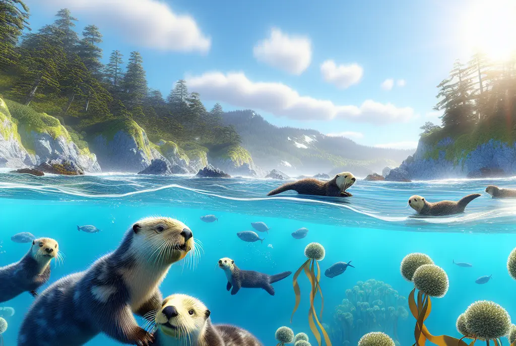 ¿Dónde vive la nutria marina? ¿Dónde vive la nutria marina?